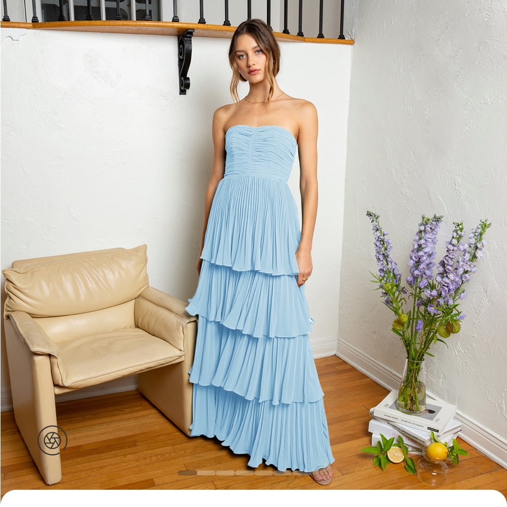 FAME AND PARTNERS PROM DRESS